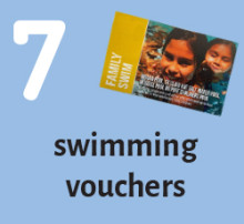 7 swimming vouchers