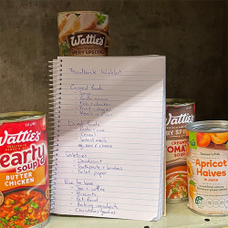 foodbank wishlist