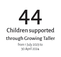 Growing taller children