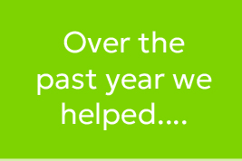 stats 1 Over the past year we helped