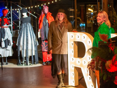 OpShopSocial manager Cristin at Runway Revival