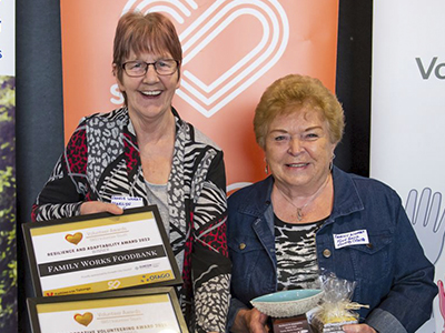 Foodbank volunteers award