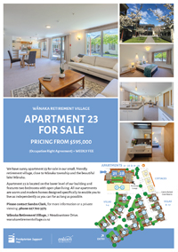 Apartment 23 flyer
