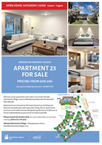 Apartment 23 flyer