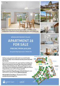 Apartment 28 flyer