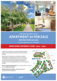 Apartment 34 flyer