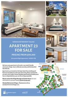 Apartment 23 flyer